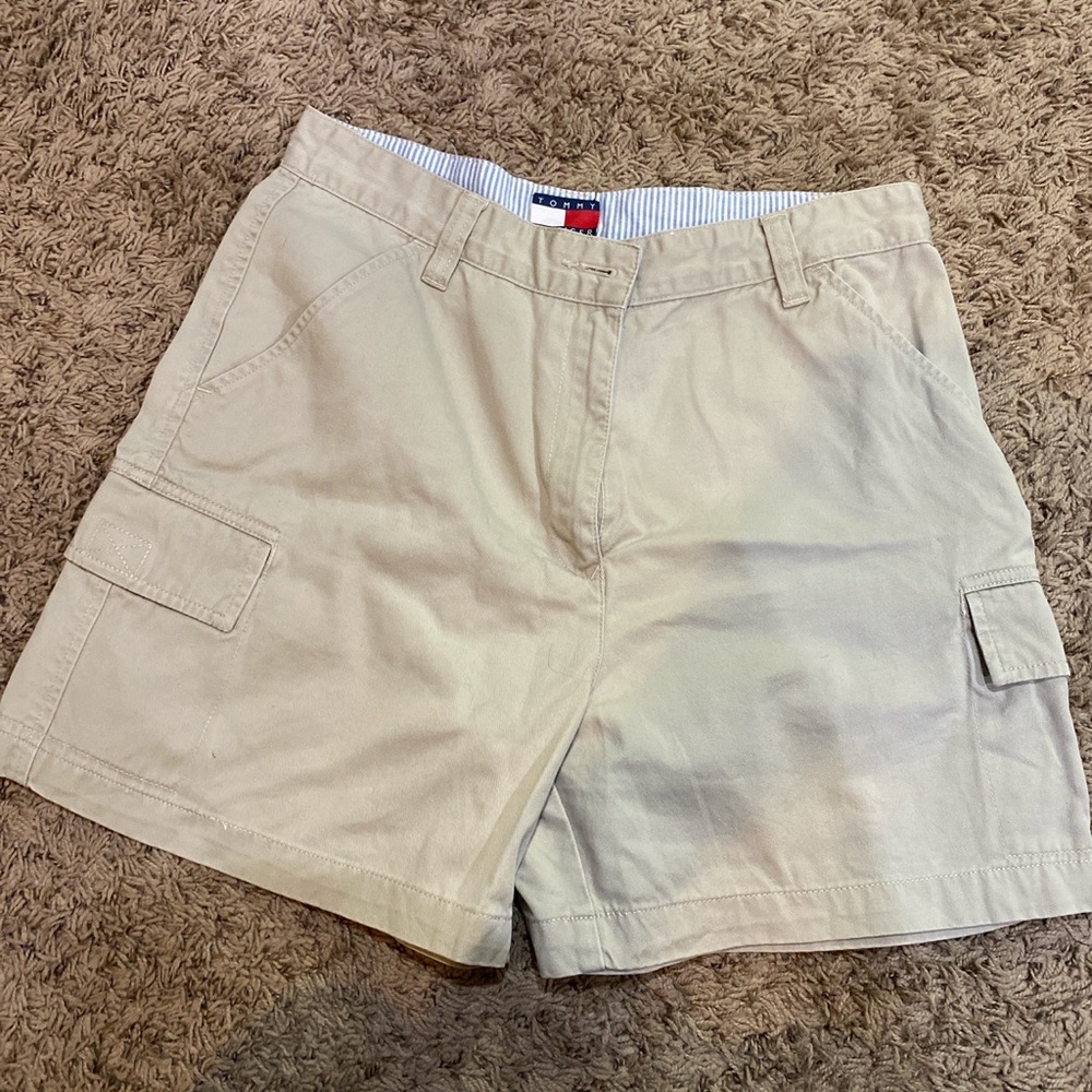 Tommy Hilfiger khaki cargo shorts